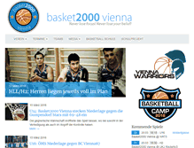 Tablet Screenshot of basket2000.com